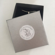 Load image into Gallery viewer, Pink Fused Glass Pendant Necklace