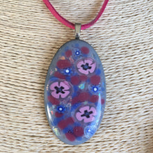 Load image into Gallery viewer, Fused Glass Pendant Necklace
