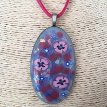 Load image into Gallery viewer, Fused Glass Pendant Necklace