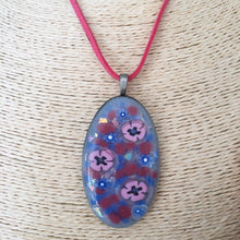 Load image into Gallery viewer, Fused Glass Pendant Necklace